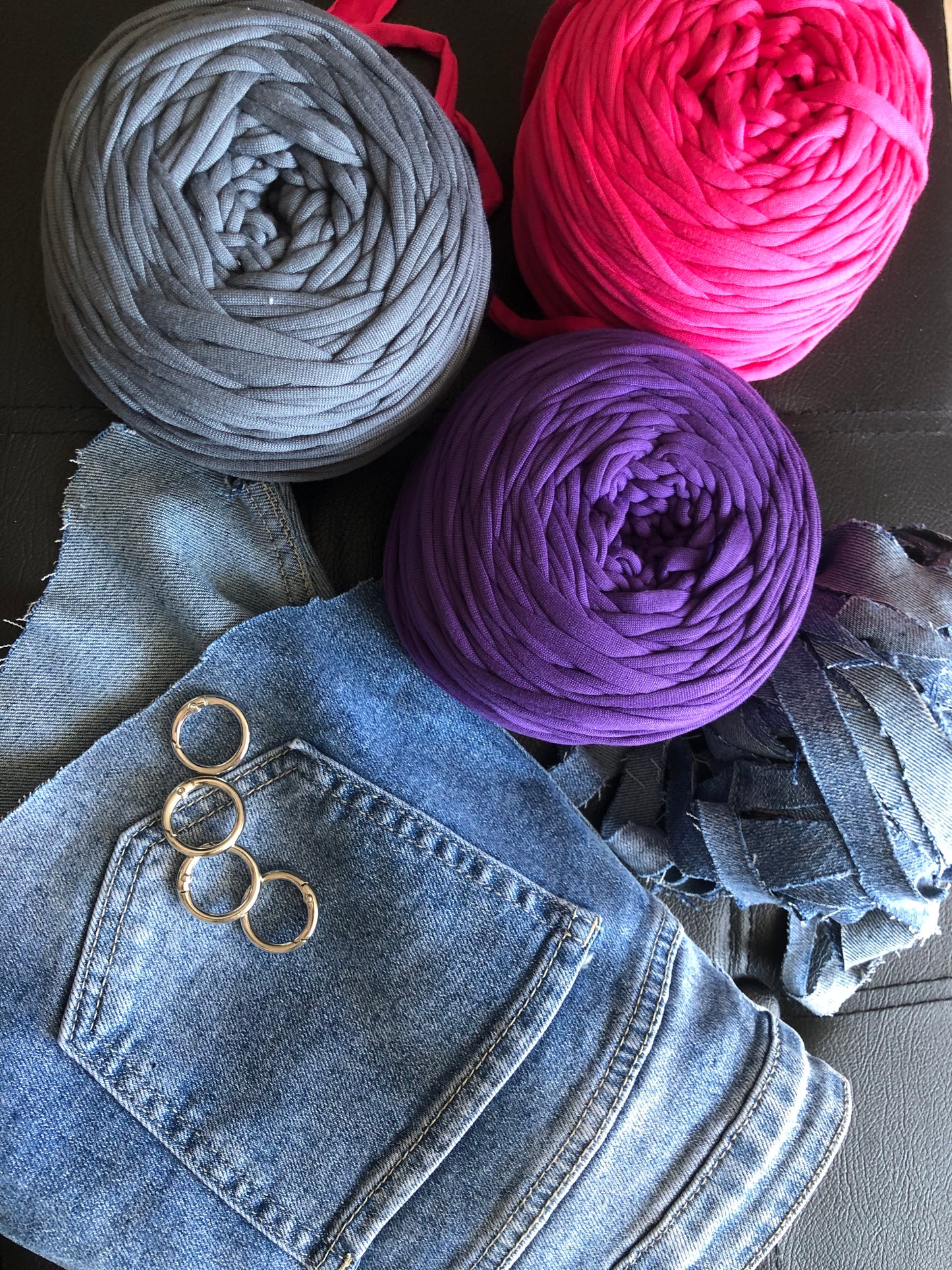 Neon denim